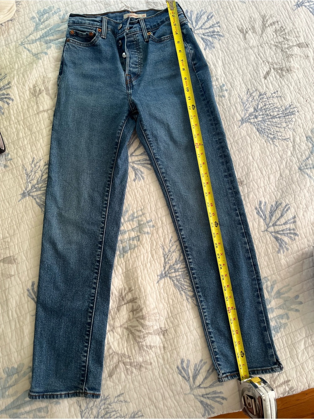Levi's Blue Straight Leg Women's Jeans